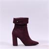 Una Healy Love Train Bunched Ankle Boot - Burgundy